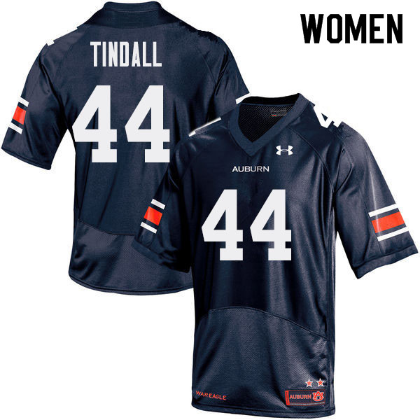 Women Auburn Tigers #44 Barrett Tindall College Football Jerseys Sale-Navy